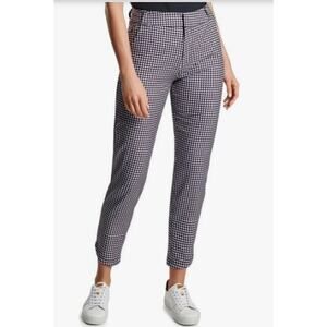 Peter Millar Women's 6 Surge Gingham Print Performance Ankle Golf Pants Active